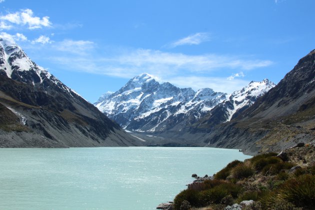 Hooker Valley Track Mount Cook nieuw zeeland