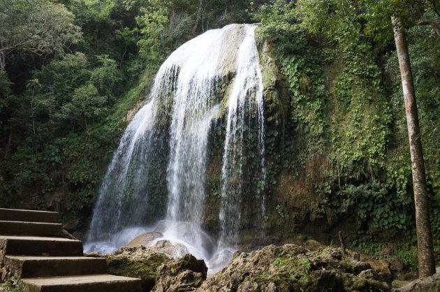 De waterval van Soroa