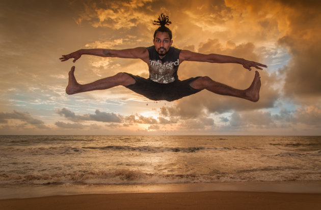 B-boy in Negombo