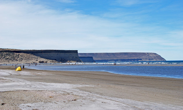 Stranddag op Eerste Kerstdag