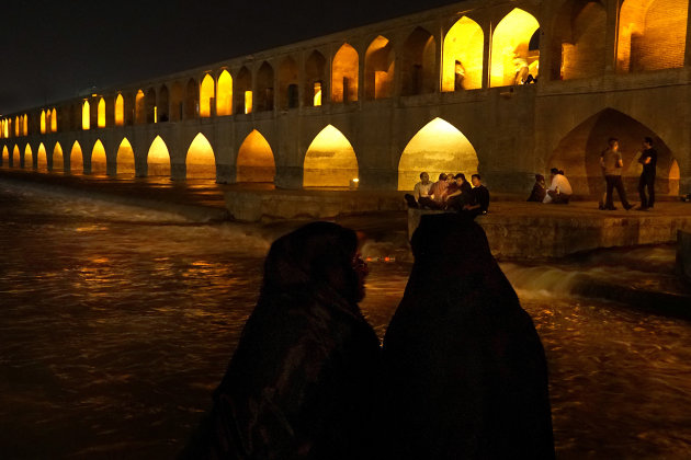 Romantische plek bij de Zayandehrivier