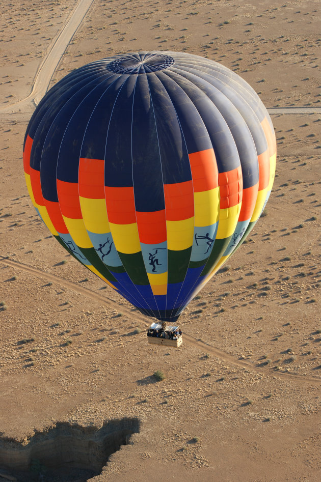 Ballonvaart over de Sossusvlei