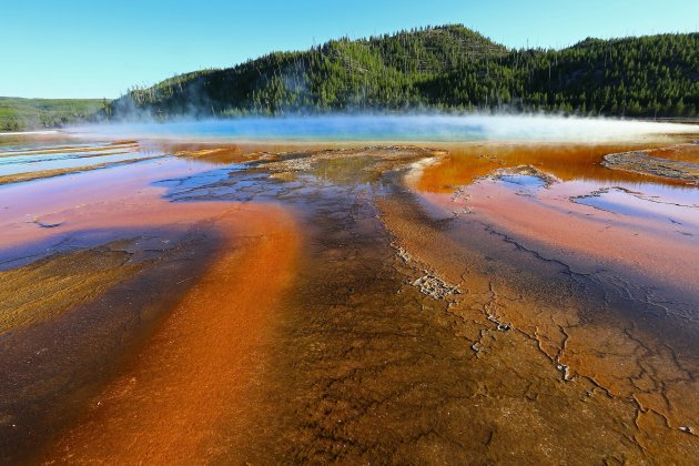 Grand Prismatic Spring in Yellowstone