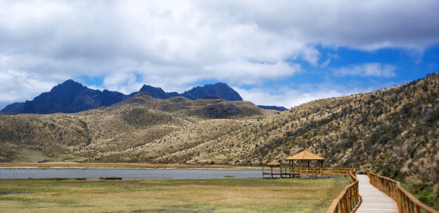 Meertje bij de Cotopaxi