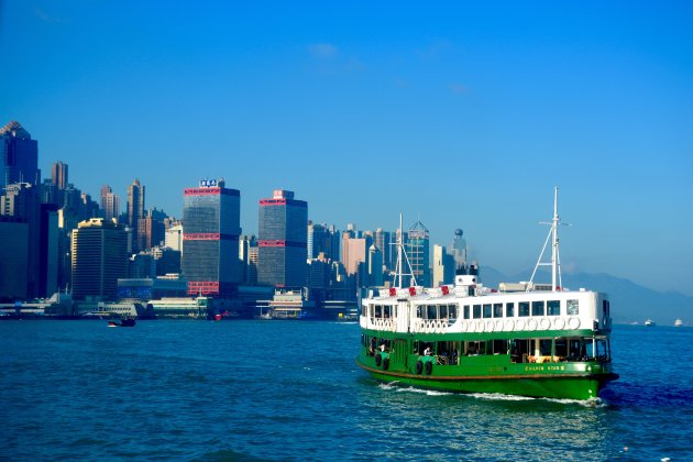 Veerboot in Hong Kong