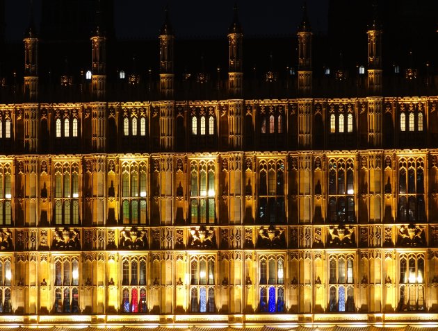 Westminster by night. 