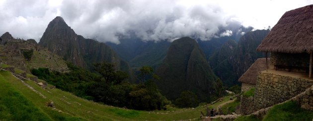 Uitzicht inca boeren