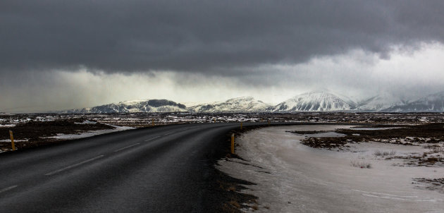 Op weg naar het Westen van IJsland - Gladheid