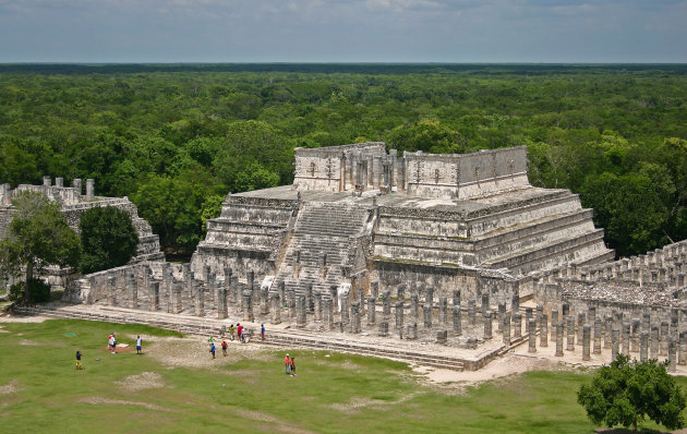 Tempel van de Krijgers Chichén Itzá