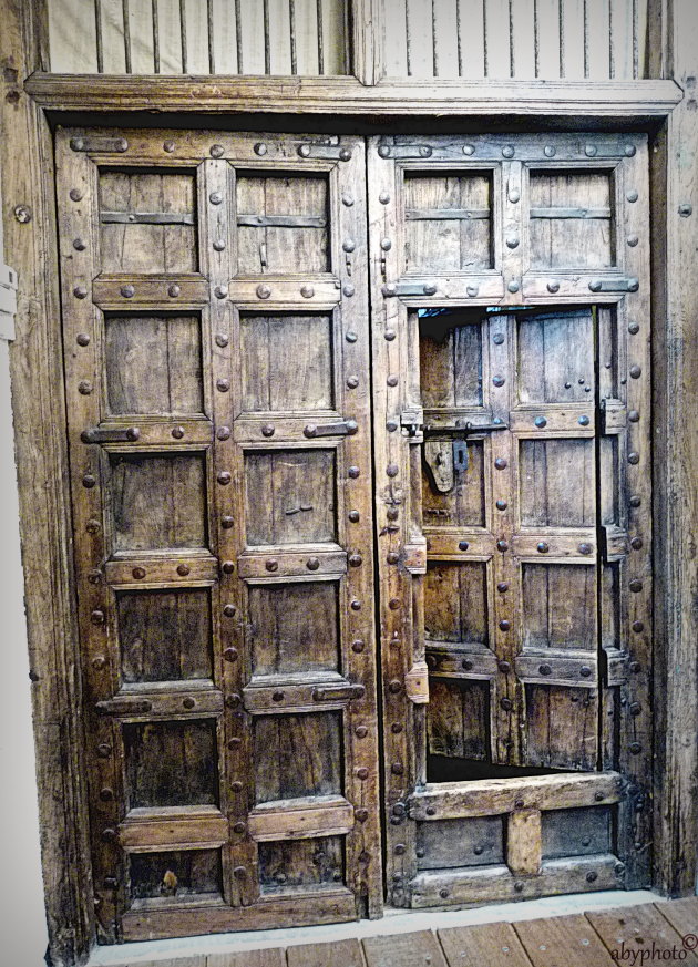Oude Indiase deur
