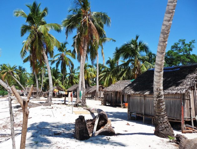 Middagrust op een exotisch eiland