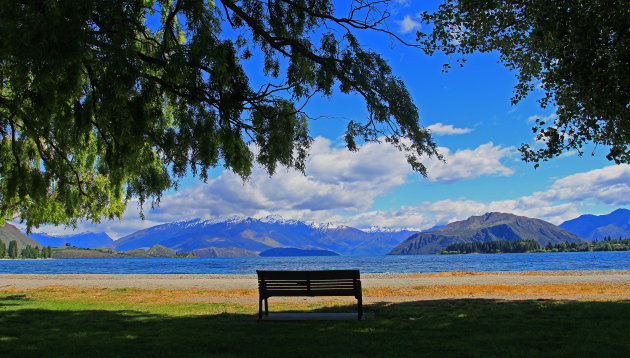 Magisch uitzicht over Lake Wanaka