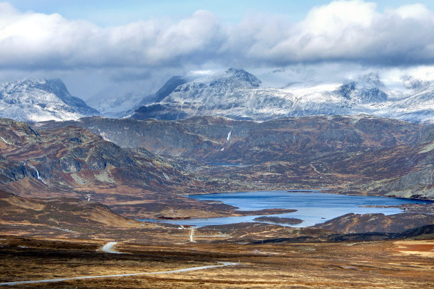 Het machtige landschap van de Jotunheimen