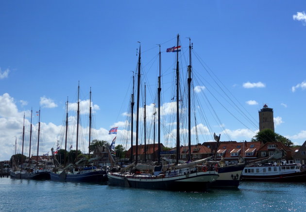 Haven van Terschelling en de Brandaris