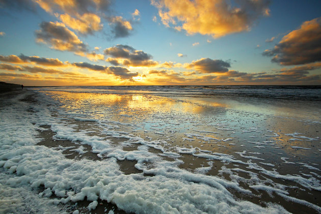 Zonsondergang op Texel