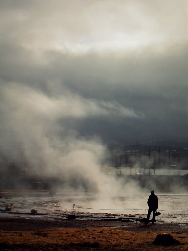 Wachten op de Strokkur