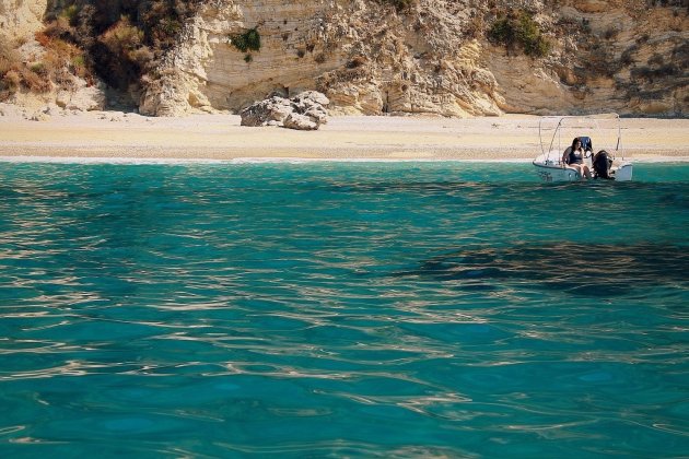 Blauwe Snorkelbaaien bij Paleokastritsa