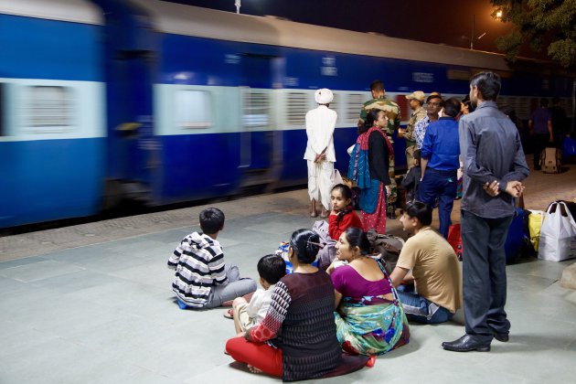 gezellig treinstation