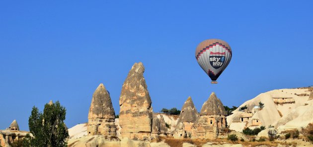 Ballonvaart in Cappadocië