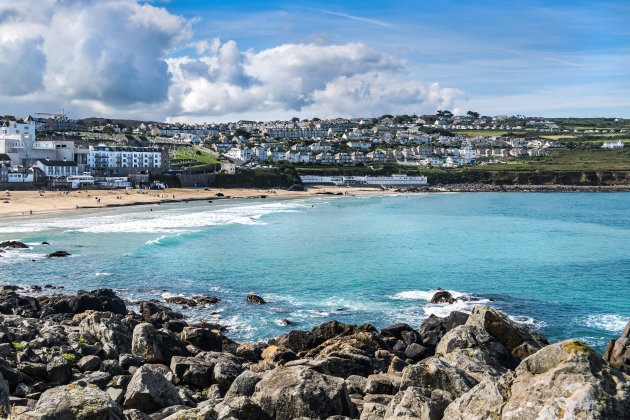 Surfing St Ives