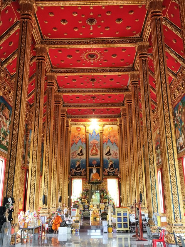 Interieur Tempel.