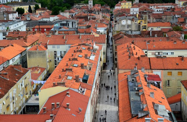 Zicht op Zadar