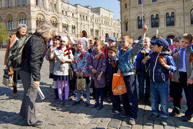 Leergierig bij het Kremlin