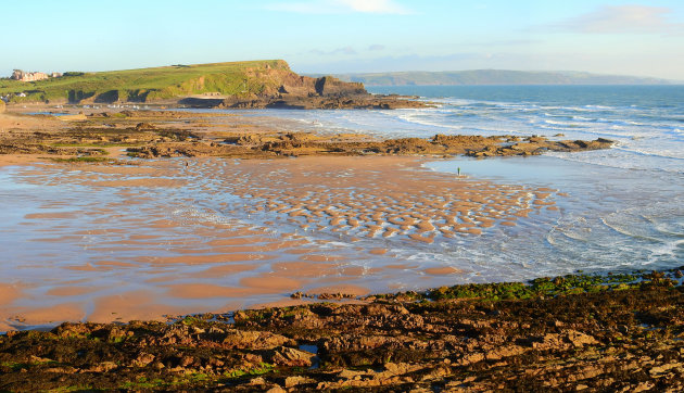 Crooklets Beach in Cornwall.