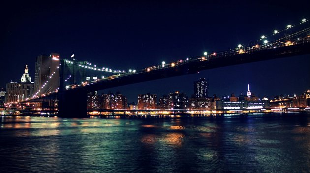 Brooklyn Bridge by Night