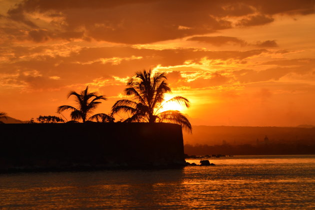 Sunset Lake Nicaragua