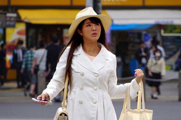 Mooi zijn op de Shibuya Crossing