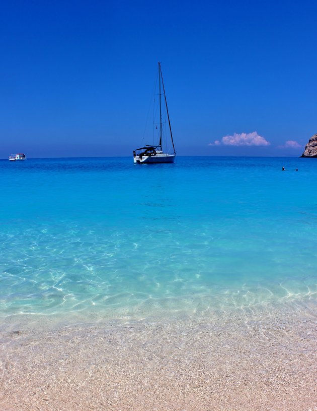 Blauw, blauwer Zakynthos