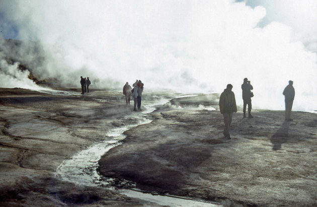  Bij de Tatio geisers