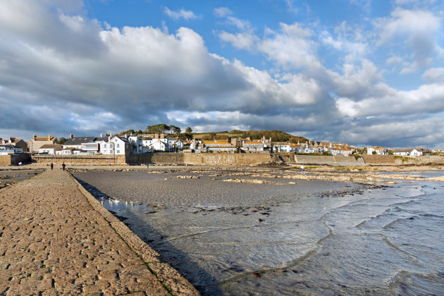 Op tijd terug van St Michael's mount