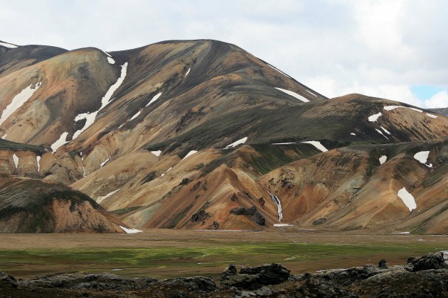 wandelen in Landmannalaugar