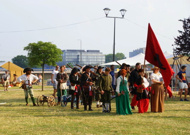 middeleeuwse optocht