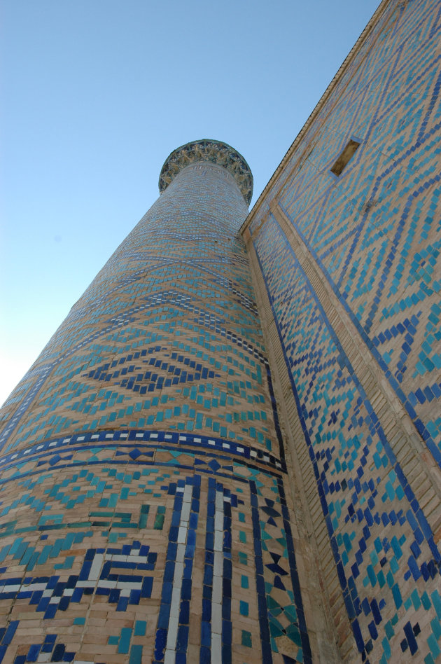 Minaret Registan in Samarkand