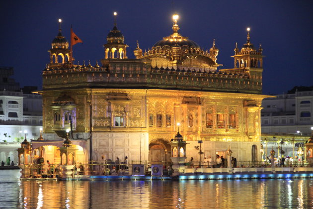 Gouden tempel in Amritsar