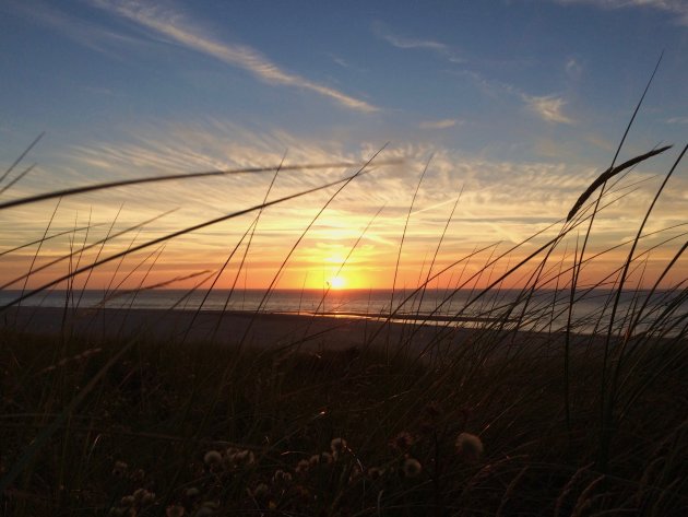 Zonsondergang op Vlie