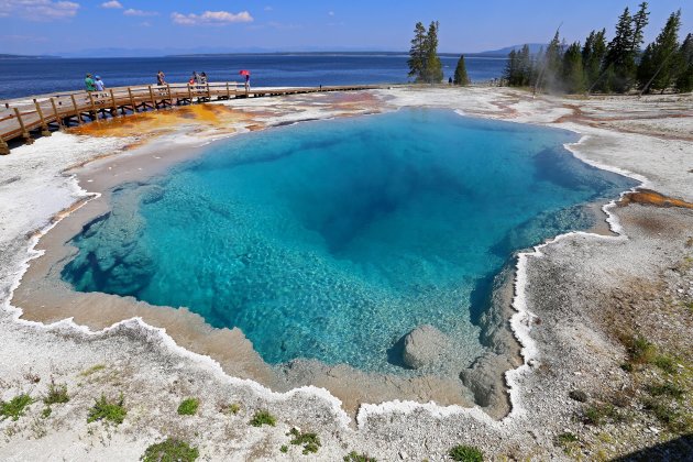 Black Pool in het West Thumb geyser basin