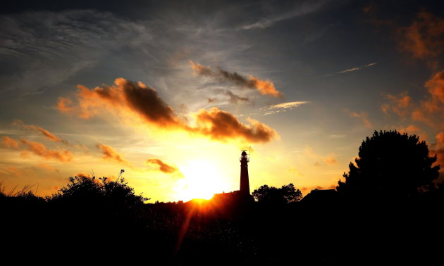 Vuurtoren op Schiermonnikoog.