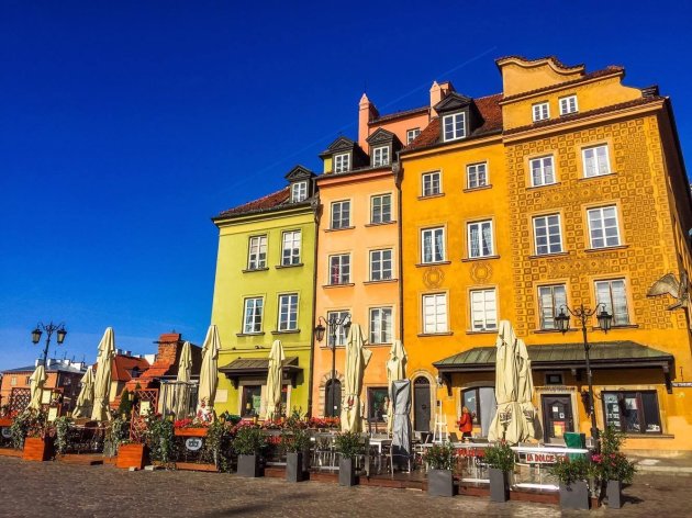 Old town in Warschau - absoluut de moeite waard voor een citytrip!