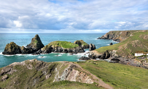 Filmopname bij Kynance Cove