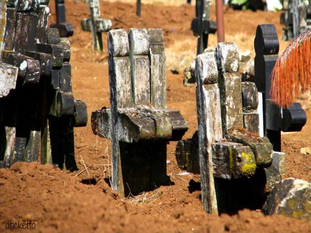 Cementerio en Guatemala