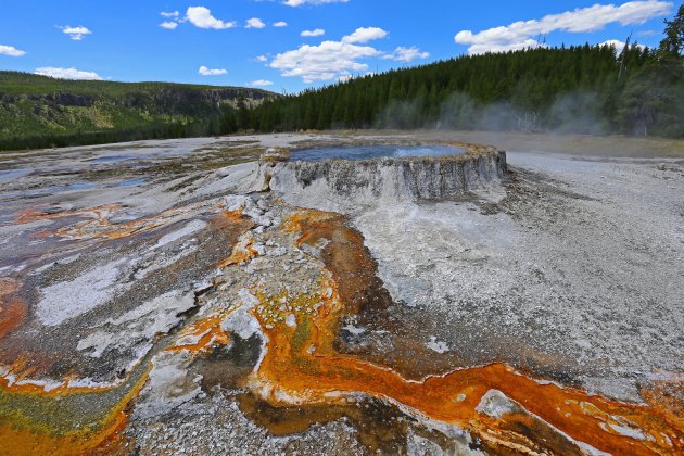 Punch Bowl Spring in Yellowstone N.P.