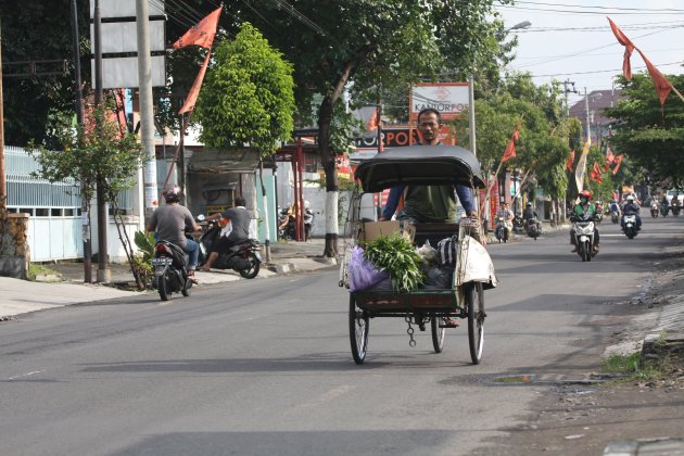 Becak fiets taxi