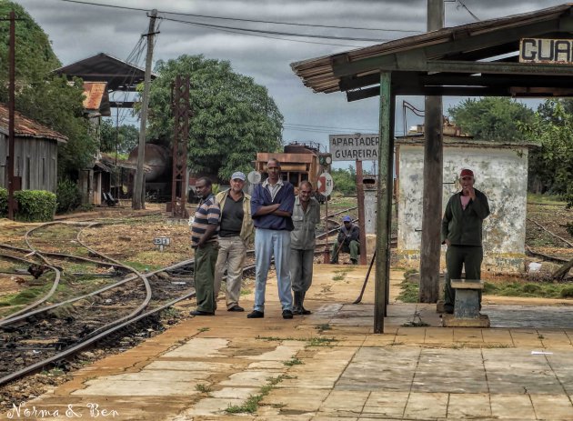 Treinstationnetje onder Havana