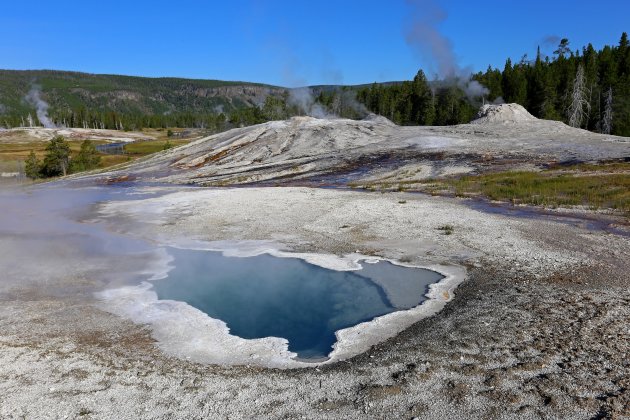 Heart Spring in het Yellowstone N.P.