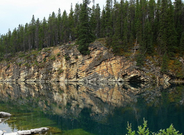 Inktblauw Horseshoe Lake