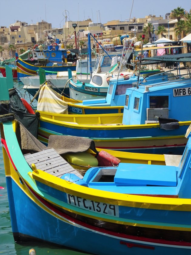 Kleurenpracht in Marsaxlokk